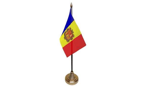 Andorra Table Flags